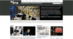 Desktop Screenshot of catalogo.artium.org